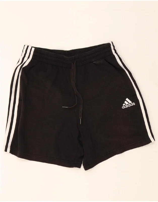 Cozy Essentials NIKE Womens Sport Shorts UK 14 Medium Black Cotton