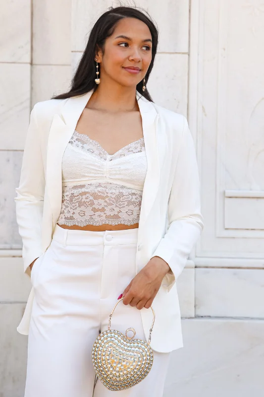 Simple Looks Rica Blazer - White