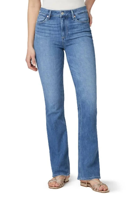Versatile Casuals High Rise Laurel Canyon 32In Jean In Bellflower Distressed