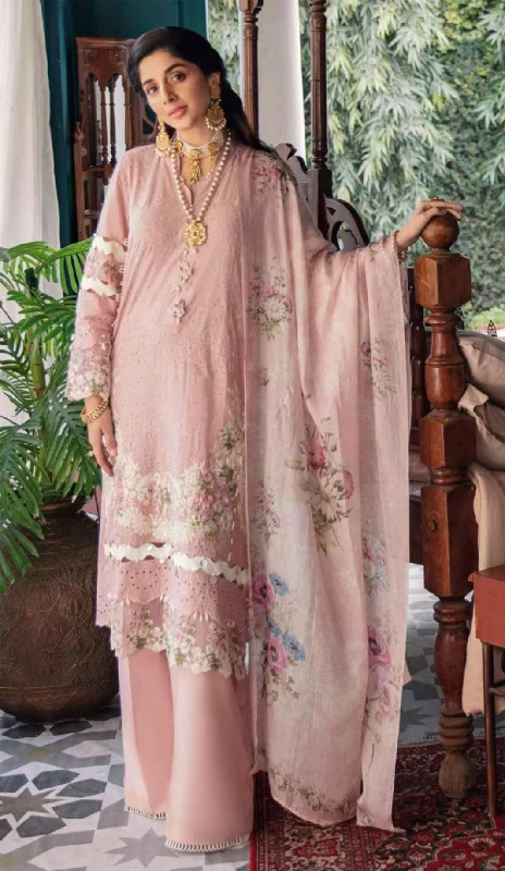 Relaxed Fashion DN 51005 Elaf Festive Chikankari Lawn Cotton Pakistani Suit with Chiffon Dupatta