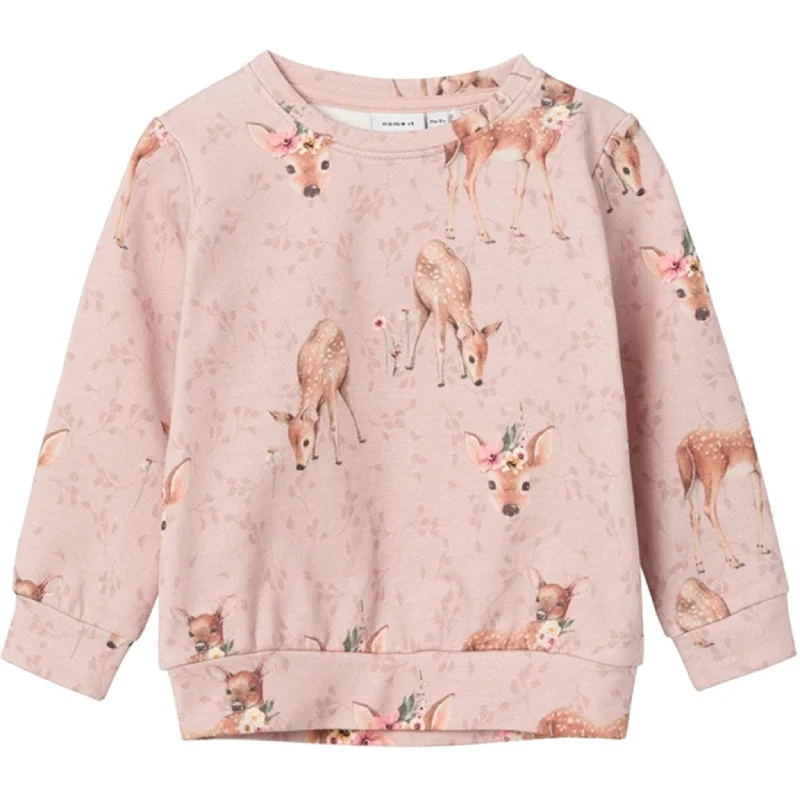 Cozy Outerwear Name it Rose Smoke Obambi Sweatshirt
