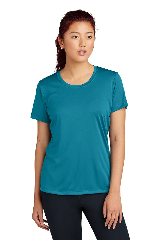 Cozy Fashion Trends Sport-Tek Womens Competitor Moisture Wicking Short Sleeve Crewneck T-Shirt - Tropic Blue Cozy Fashion Trends Sport-Tek Womens Competitor Moisture Wicking Short Sleeve Crewneck T-Shirt - Tropic Blue
