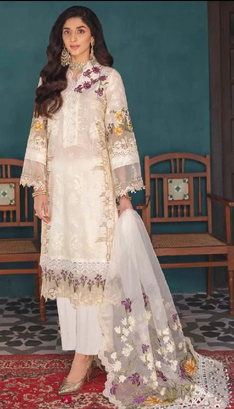 Versatile Outfits DN 51003 Elaf Festive Chikankari Lawn Cotton Pakistani Suit