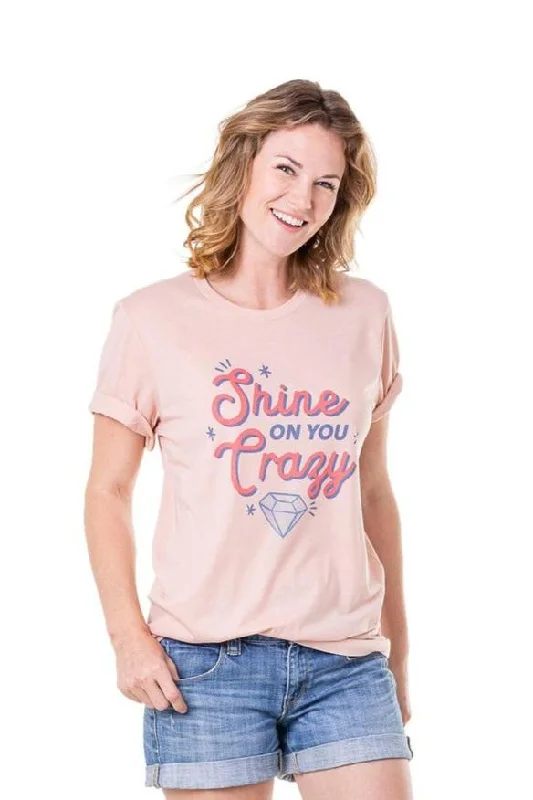 Classic Comfort Shine On You Crazy Graphic T-Shirts