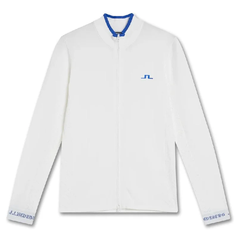Timeless Style J.Lindeberg Almaida Knitted Golf Sweater White - FW23 Women