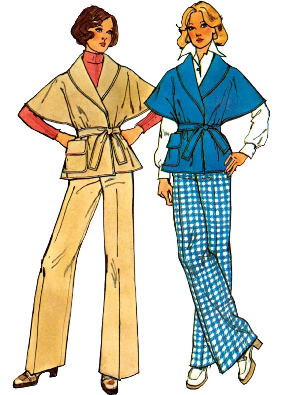 Relaxed Looks Simplicity Vintage Trousers & Jacket S3047
