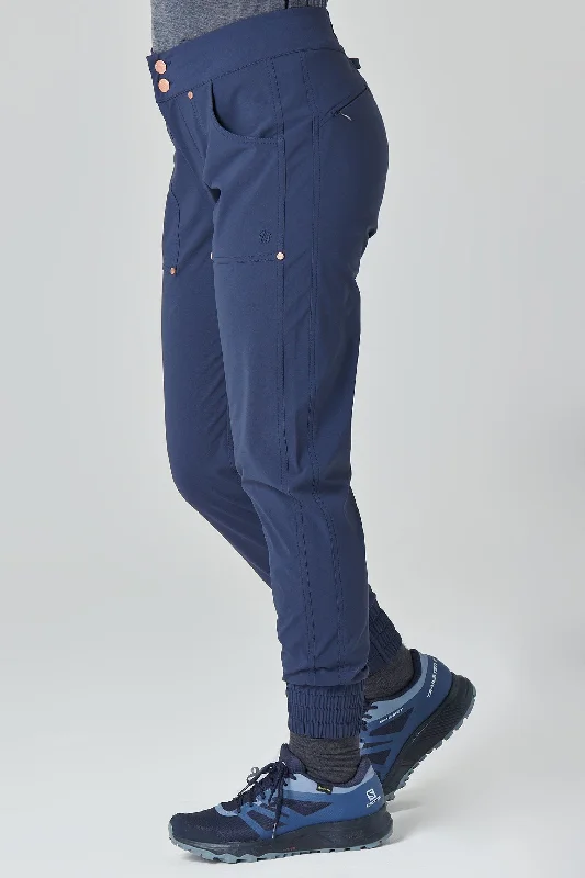 Weekend Comfort Casual Stroll Pants - Deep Navy