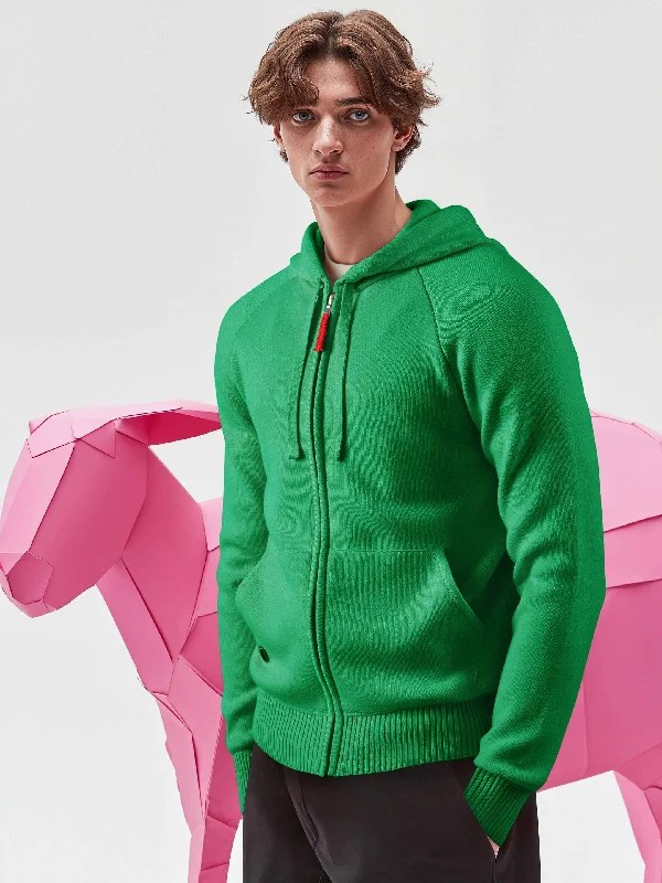 Soft Clothing The Zip Hoodie 2.0 - Bottle Green
