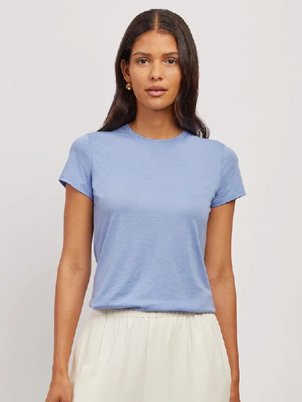 Comfy Chic Wear Fitted Crew Marcy Tee