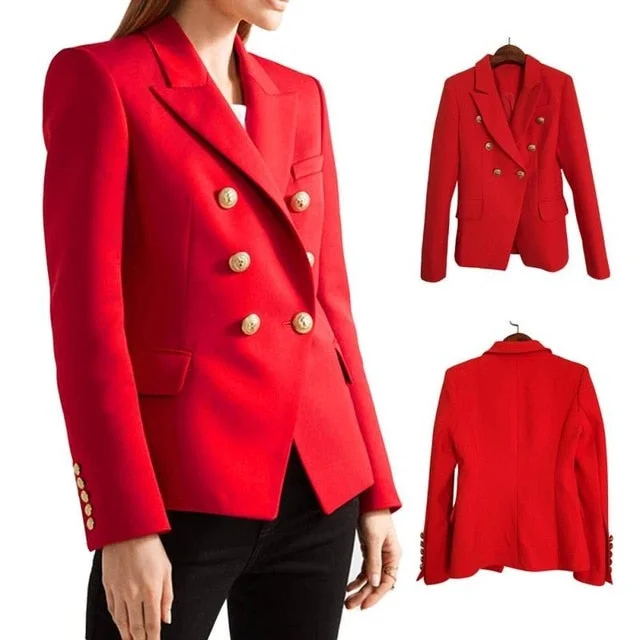 All-Day Outfits BUCKINGHAM BLAZER - Red