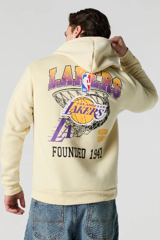 Timeless Outfits LA Lakers Graphic Fleece Hoodie