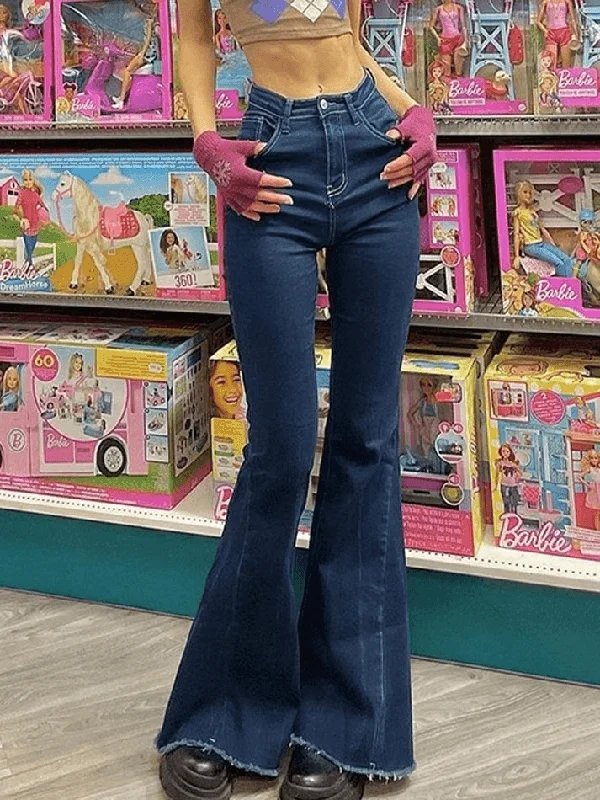 Soft Casuals Classic High Waist Flare Jeans