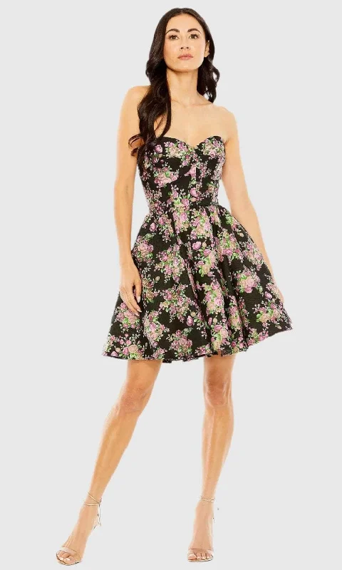 Easygoing Fashion Ieena Duggal 68615 - Strapless Sweetheart Neck Cocktail Dress
