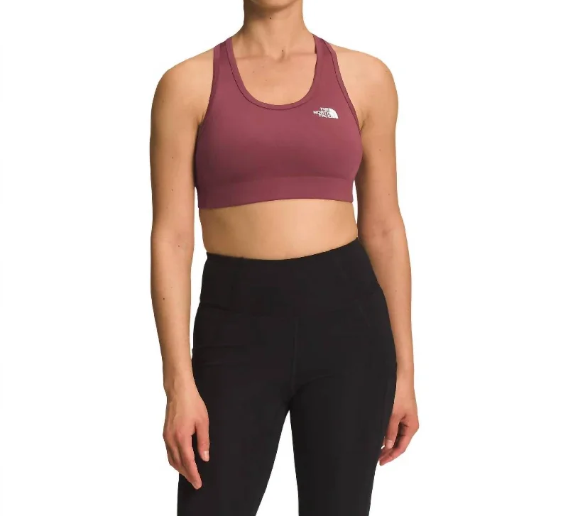 Comfortable Jeans Women's Midline Sport Bra - Regula Fit In Wild Ginger