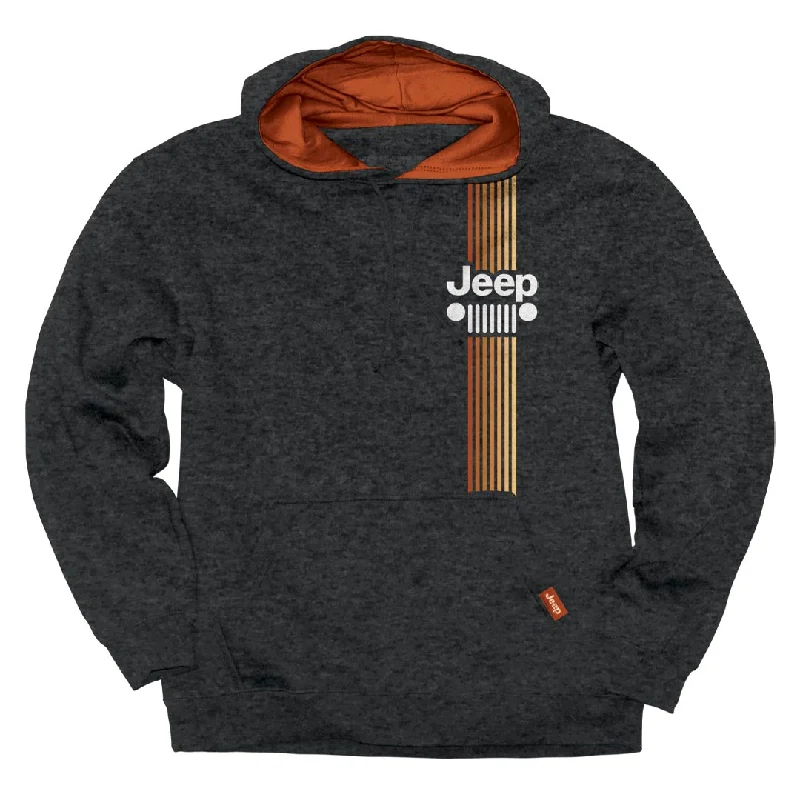 Elegant Casuals Jeep - Sunset Grille Accent Hoodie