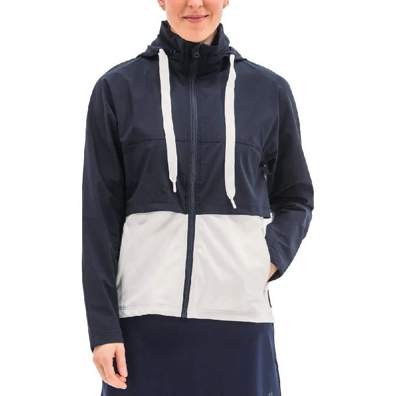 Soft Casuals Foray Golf Double Layer Golf Jacket Navy/White - 23 Women