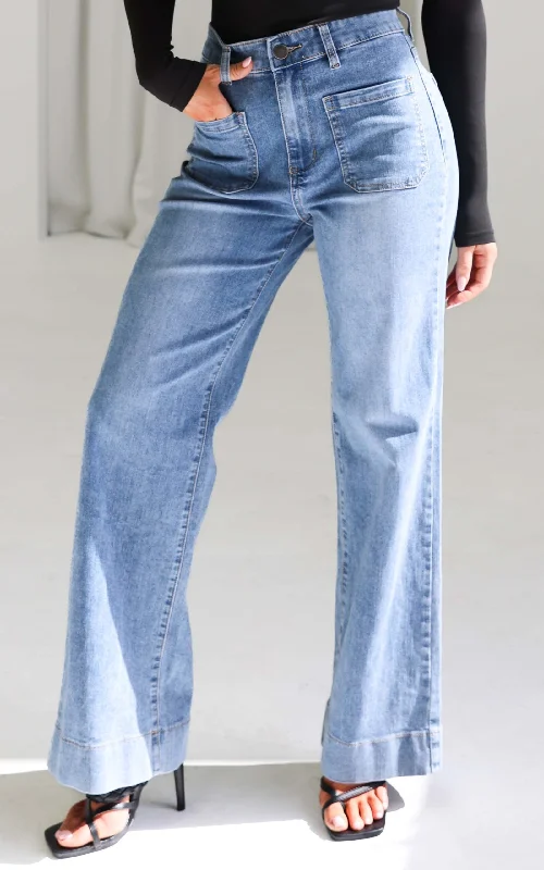 Soft Comfort Wear Zackery Jeans - Blue Wash