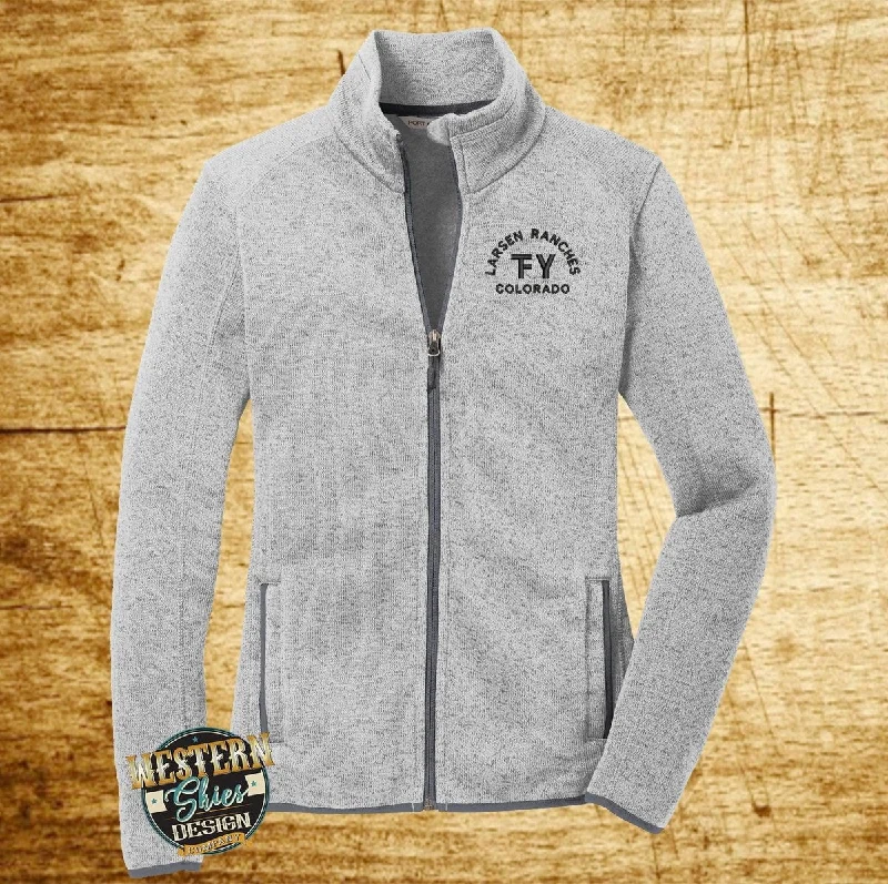 Relaxed Fashion Port Authority® Women's Sweater Fleece Jacket
