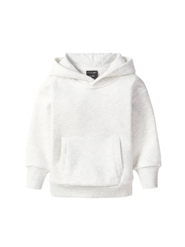 Cozy Shirts Elevated Hoodie - Light Heather Grey