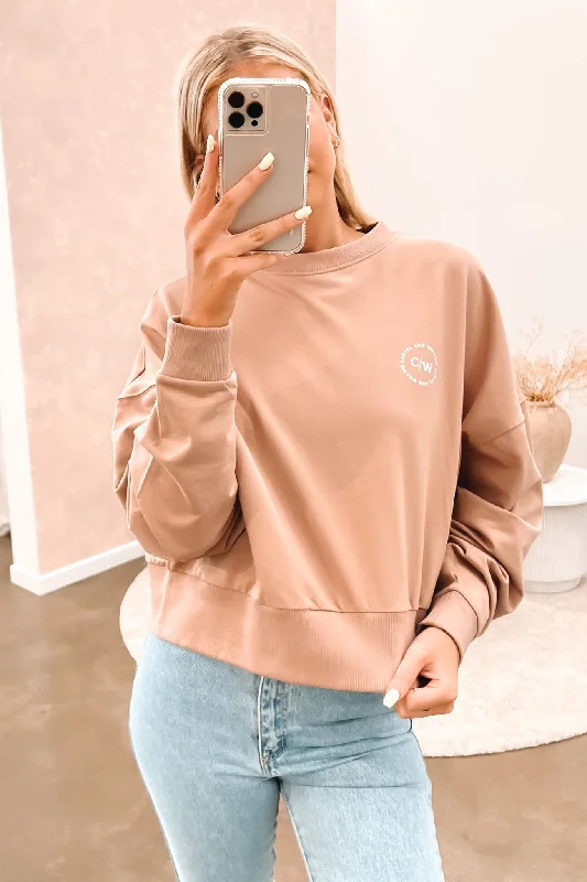 Easy Comfort Style Ivie Sweater Maple