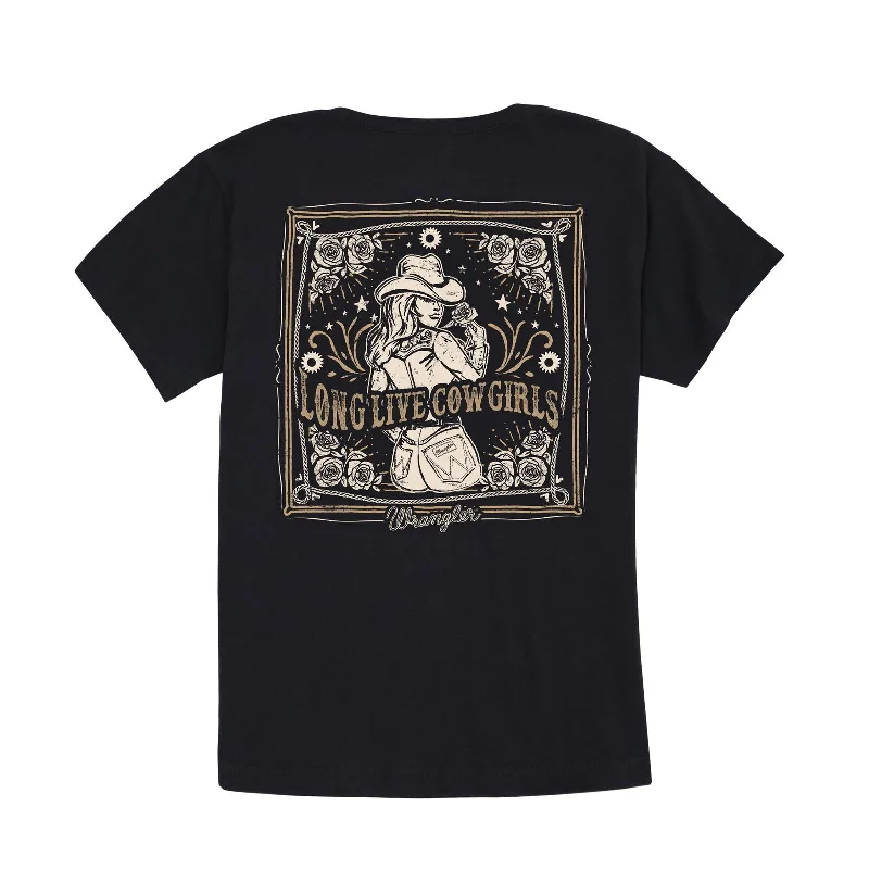Urban Chic Women's Wrangler Retro T-Shirt #112358430