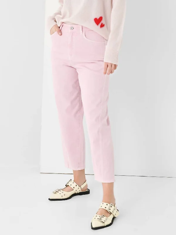 Relaxed Weekend Wear Caleb Jean In Bubble Gum