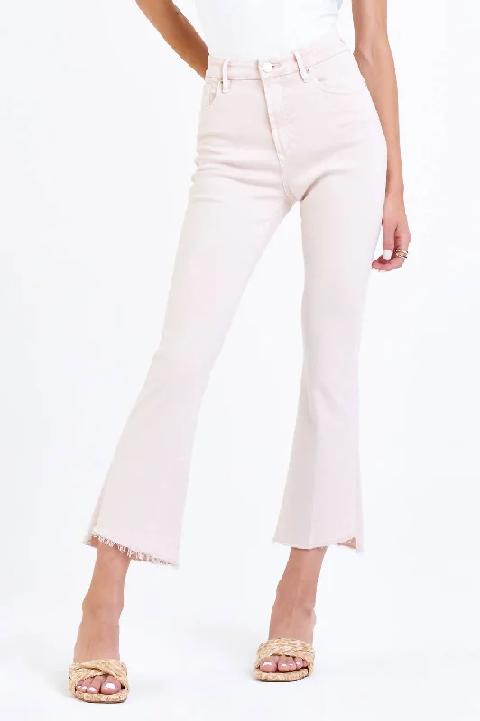 Modern Chic Jeanne Jeans In Heavenly Pink