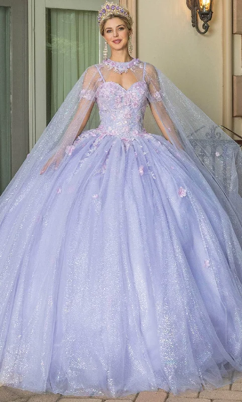 Elegant Dressing Dancing Queen 1785 - Sweetheart Ballgown With Cape