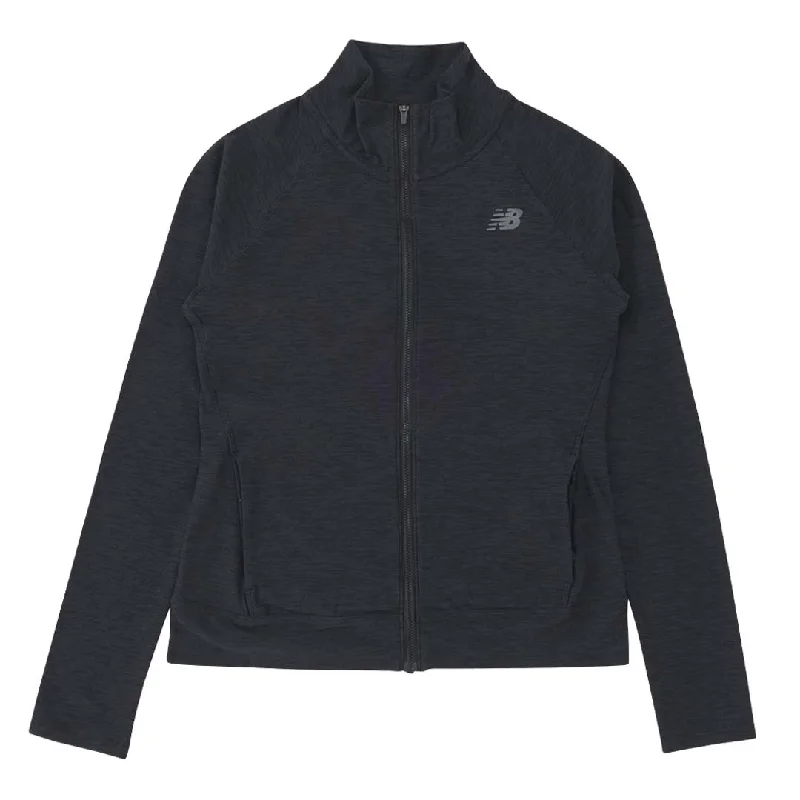 Light Layers New Balance - Women Space Dye Track Jacket (WJ11466 BK)