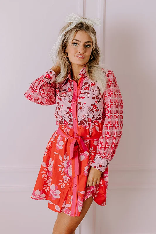 Cozy Essentials Sweetly Surprised Floral Mini Dress