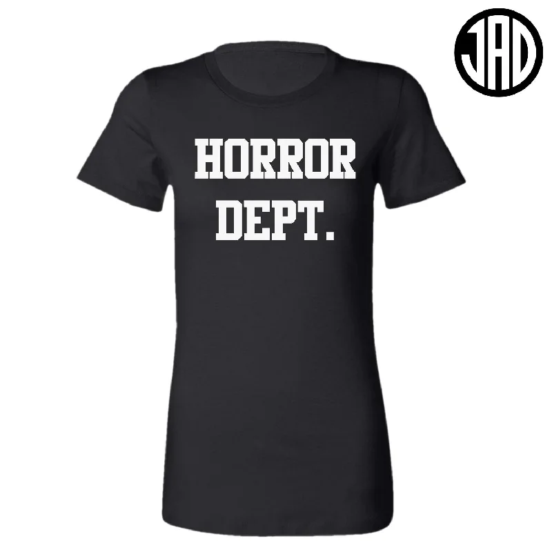 Casual Ease Horror Dept - Women's Tee