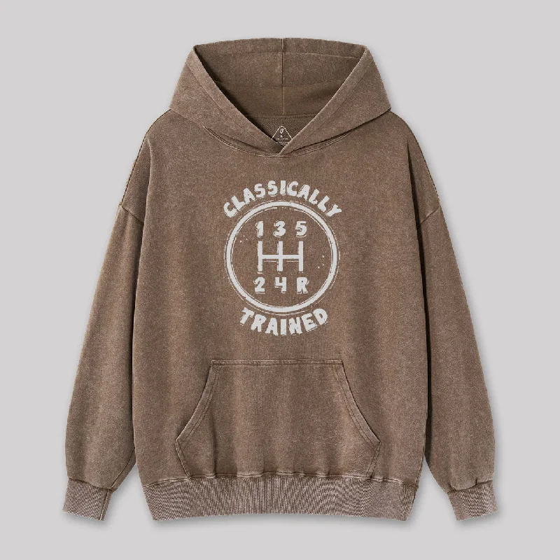 Comfortable Fitwear Classically Trained Washed Hoodie
