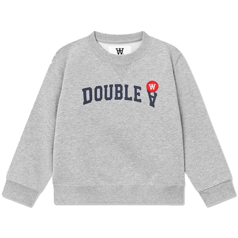 Warm Layers Wood Wood Grey Melange Rod Ivy Sweatshirt