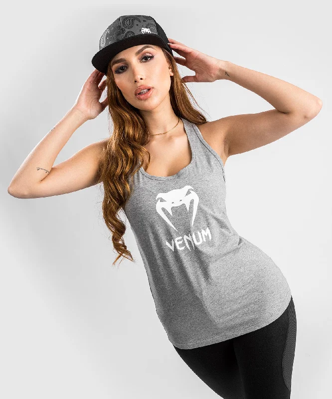 Effortless Looks Venum Classic Tank Top - For Women - Light Heather Grey