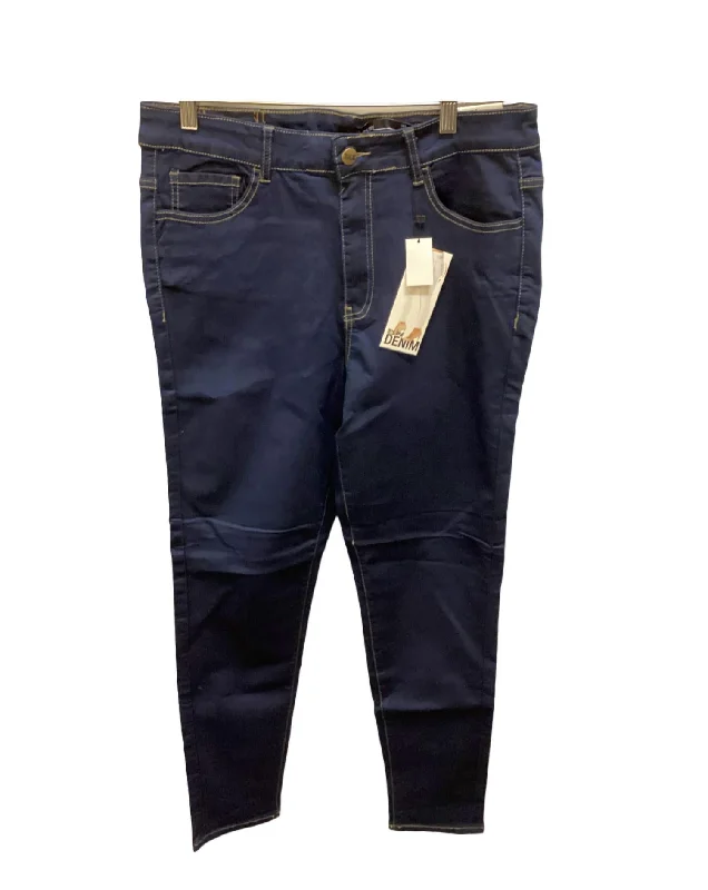 Everyday Style Women's High Waist Skinny Jean In Blue