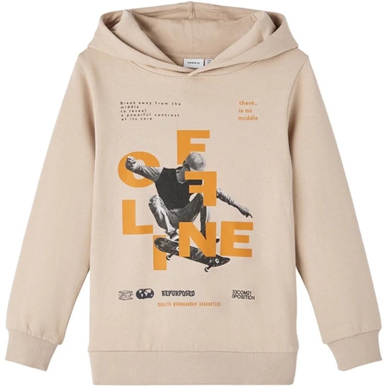 Warm Wear Name it Oxford Tan Odunke Sweat Hoodie