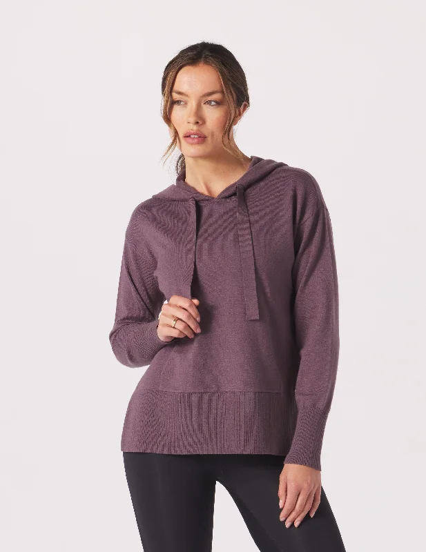Soft Fabric Looks Elite Hoodie: Berry Wine