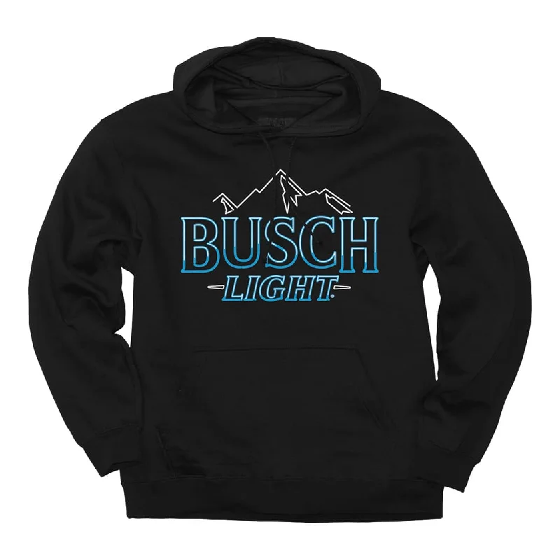 Relaxed Looks Busch Light - Neon Logo Hoodie