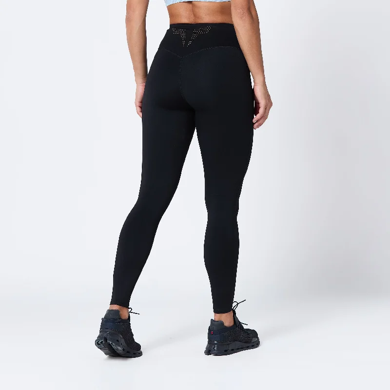 Layered Style Run The City Leggings 27" 2.0 - Black Edition