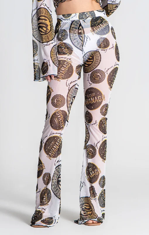 Casual Ease White Sunlight Trousers