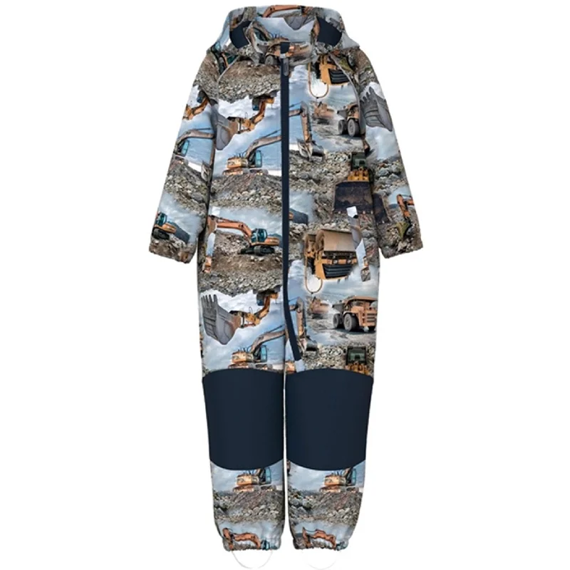 Versatile Outfits Name it Celestial Blue Alfa08 Softshell Suit Digger