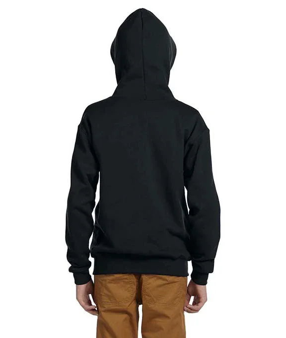 Soft Feel 993B - Jerzees Youth NuBlend® Full-Zip Hooded Sweatshirt
