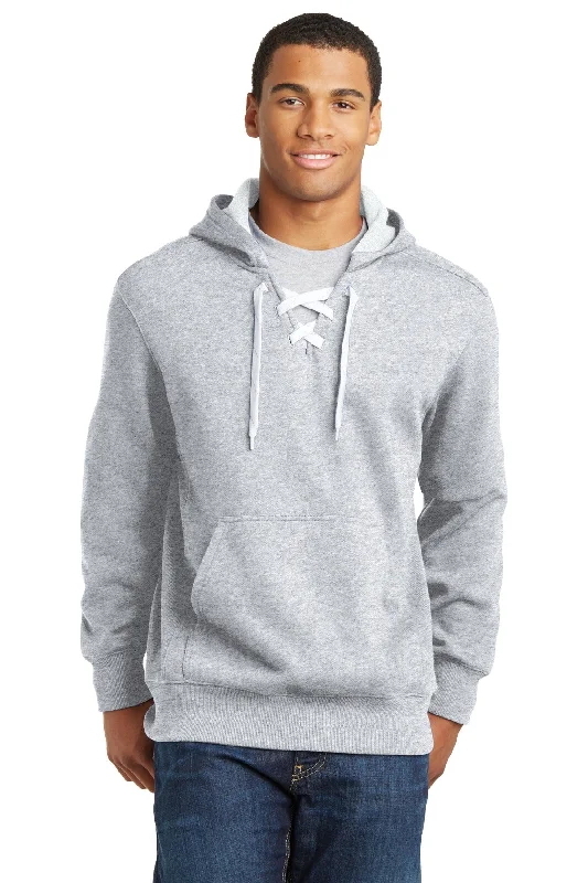 Cozy Fit Wear Sport-Tek Lace Up Pullover Hooded Sweatshirt. ST271