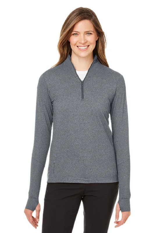 Comfortable Tops Spyder Womens Spyre UPF 40+ 1/4 Zip Sweatshirt - Polar Grey Frost