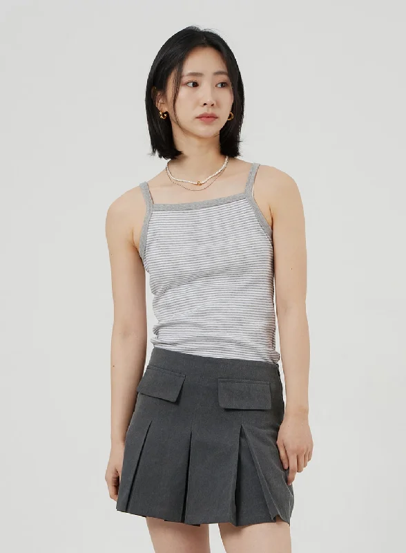 Effortless Dressing Stripe Tank Top OF315