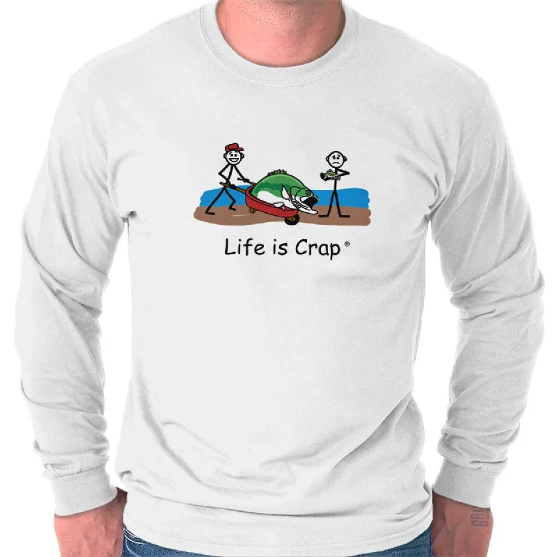 Weekend Comfort Wear Big Bass Long Sleeve Tee