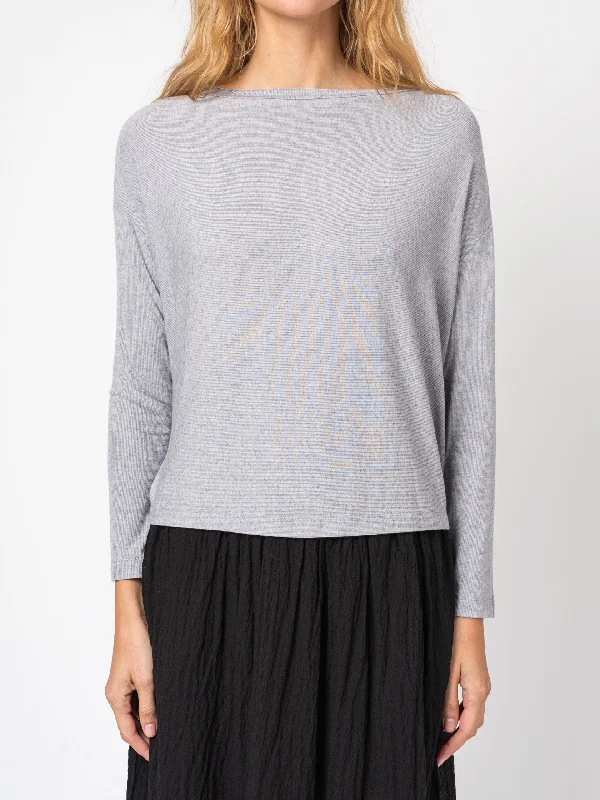 Soft Comfort Wear Ribbed Over Fit T-Shirt