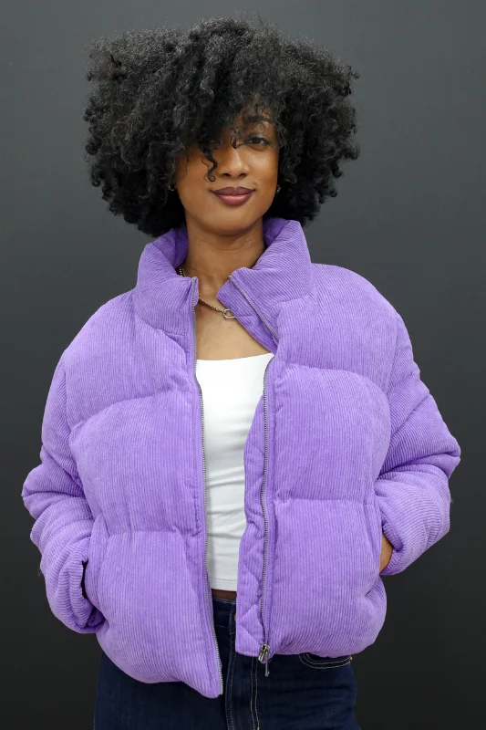 Elegant Casuals Destiny Puffer - Lavender<br>***Last One***