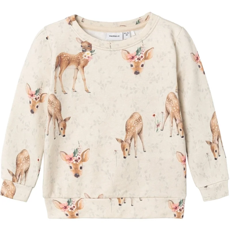 Layered Style Name it Peyote Melange Obambi Sweatshirt