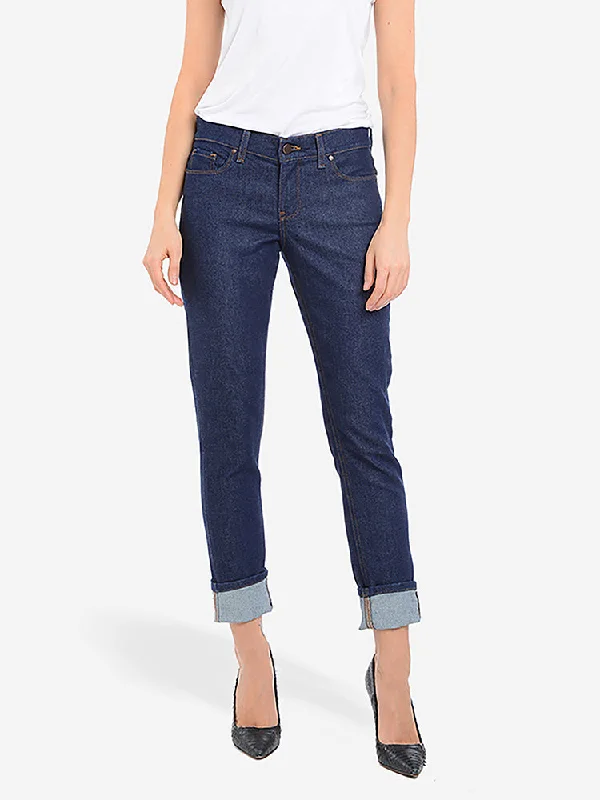 Cozy Chic Trends Slim Straight Laight Jeans